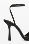 alexander wang dahlia 105 サテン リボンサンダル black