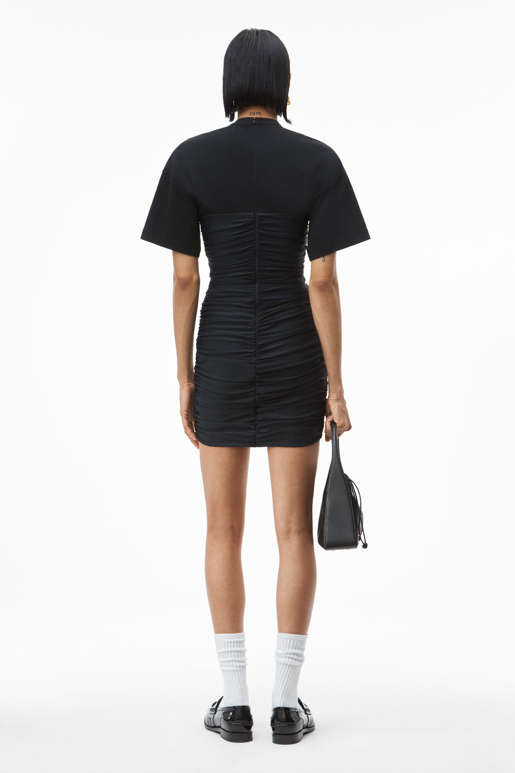 alexanderwang RUCHED BODYCON HYBRID 