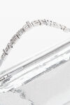 alexander wang marquess micro in sequin silver