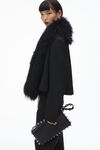 Alexander Wang black roz shoulder bag in leather