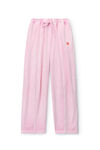 alexander wang 苹果徽标丝绒运动裤 washed candy pink