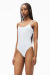 cami bodysuit in ribbed knit