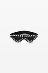 Alexander Wang black 凹槽铆钉睡眠眼罩