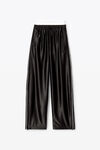 alexander wang 缎面平纹针织运动裤 black