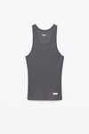 Alexander Wang army drab 灰色工字背心上衣