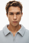 alexander wang ny 发泡图案毛圈布运动衫 dirty sky blue