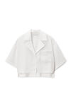 Alexander Wang white/black black & white pajama-style shirt