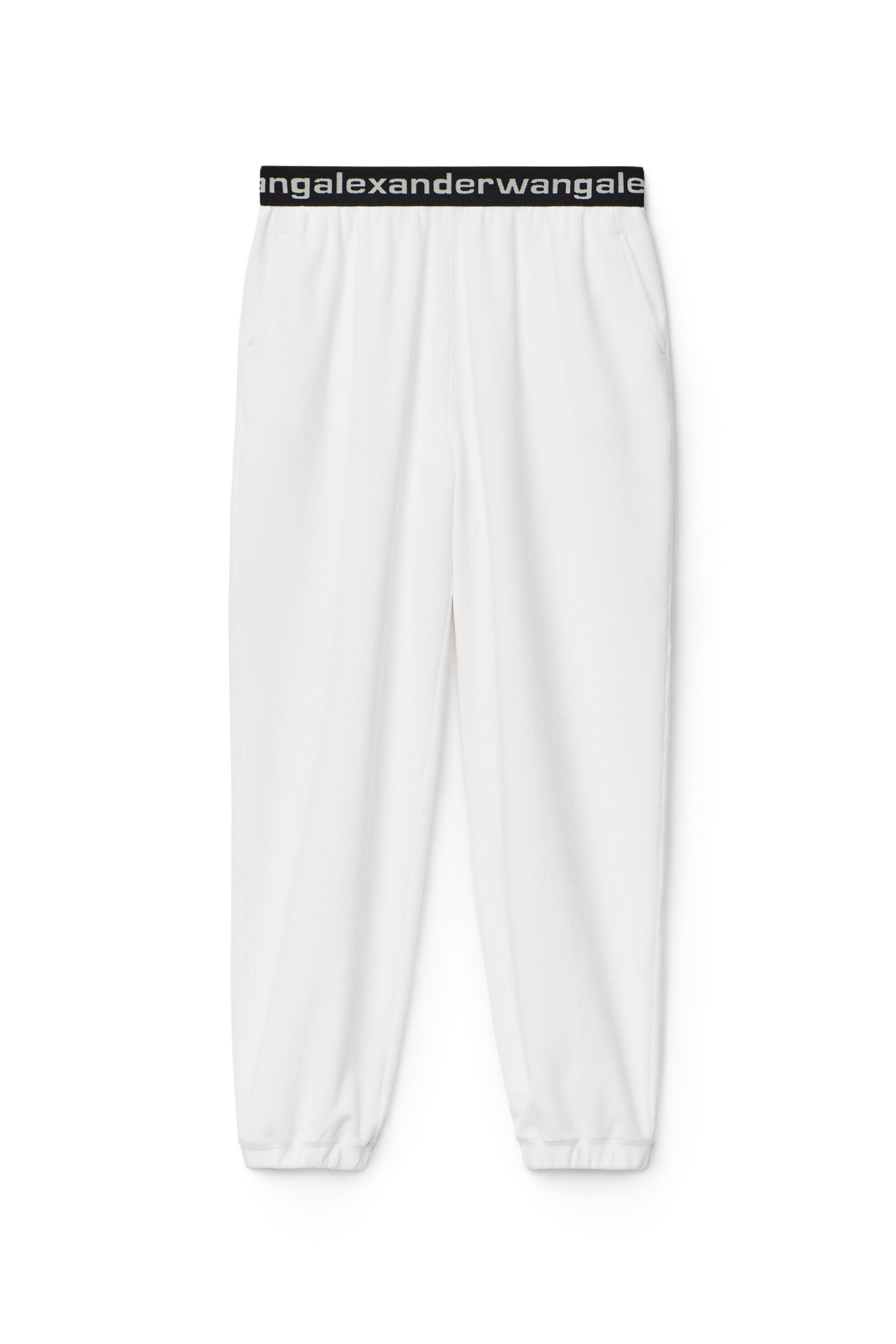 LOGO ELASTIC JOGGER IN STRETCH CORDUROY
