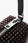 Alexander Wang red/black heiress medium pouch