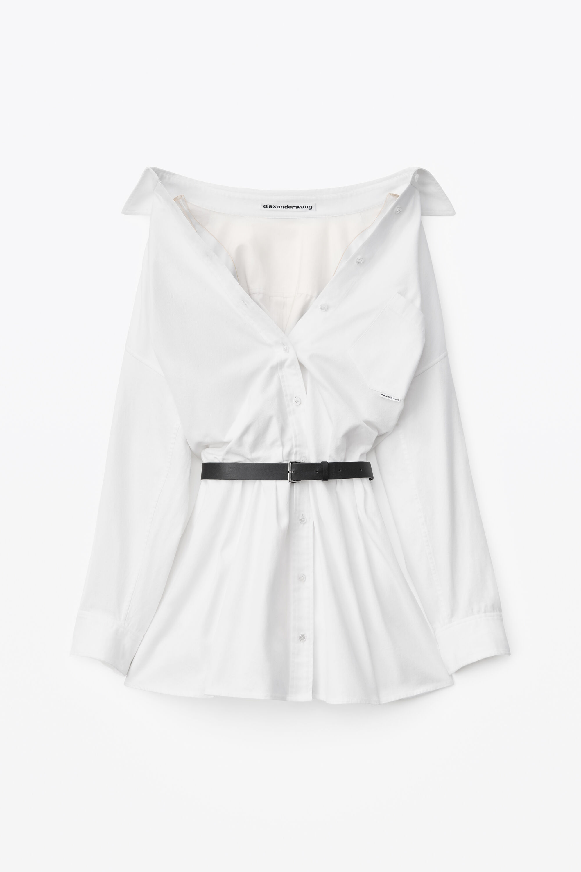 alexander wang shirt dress