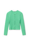 alexander wang 纹理提花平纹针织开衫 mint julep