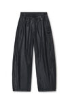 Alexander Wang black track pant with piping