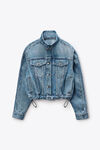 Alexander Wang vintage light indigo デニム トラックジャケット