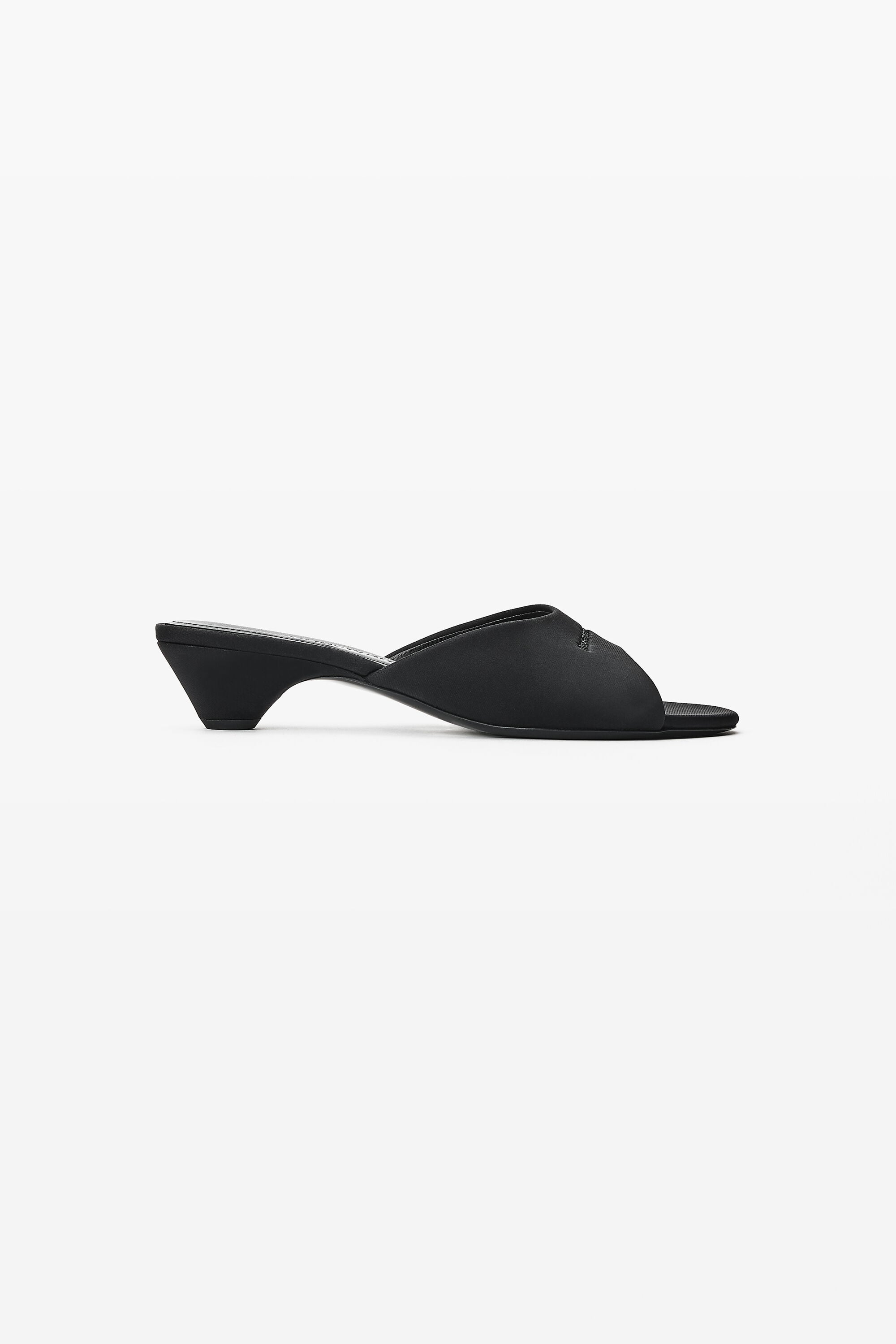 CHER KITTEN MULE in BLACK | alexanderwang®