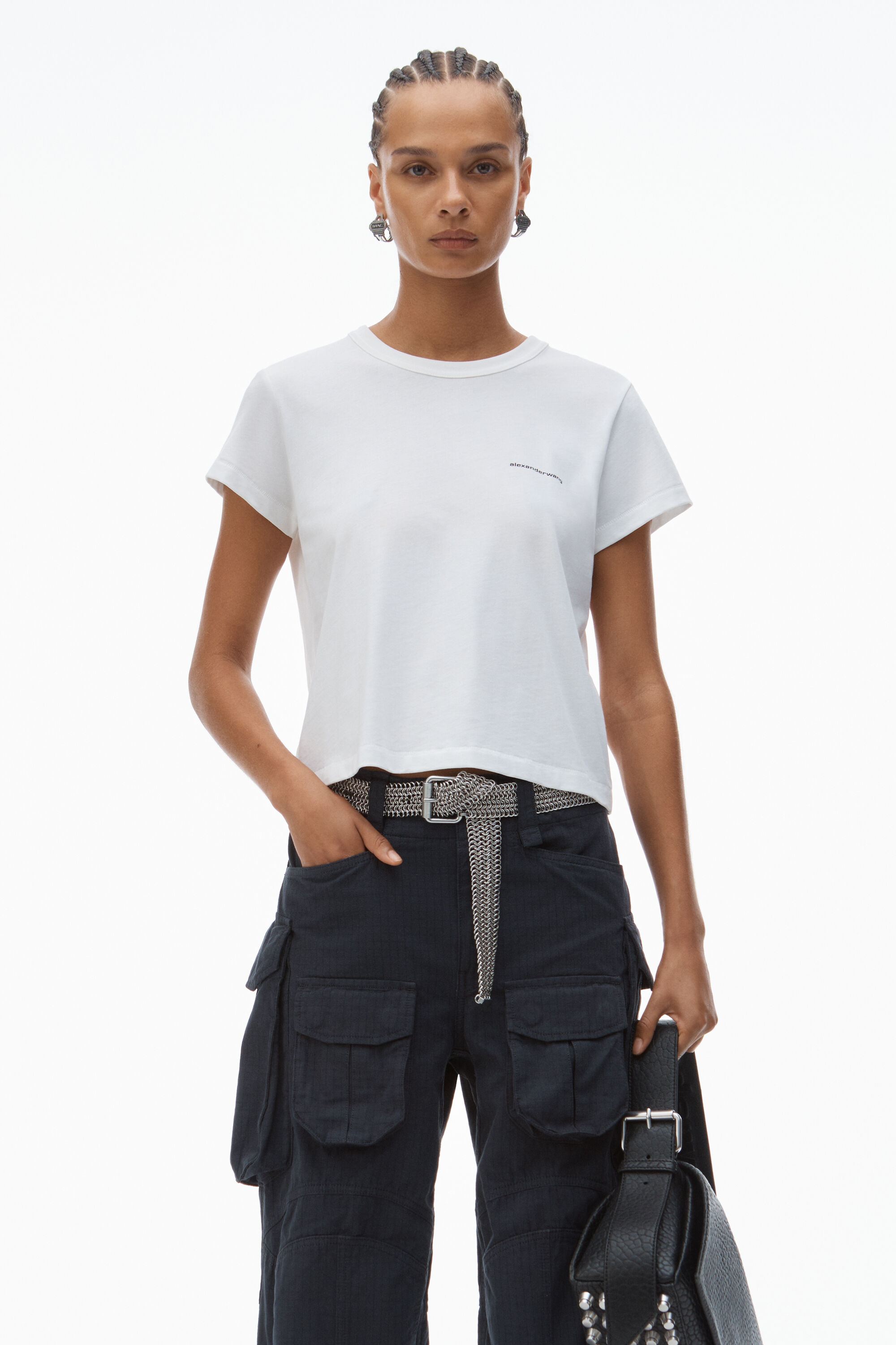 【新品未使用】Alexander Wang パフロゴ Tシャツ Mサイズ 4CC3241521100F.jpg?sw=1200