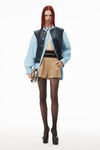 alexander wang safari short in cotton tailoring chino