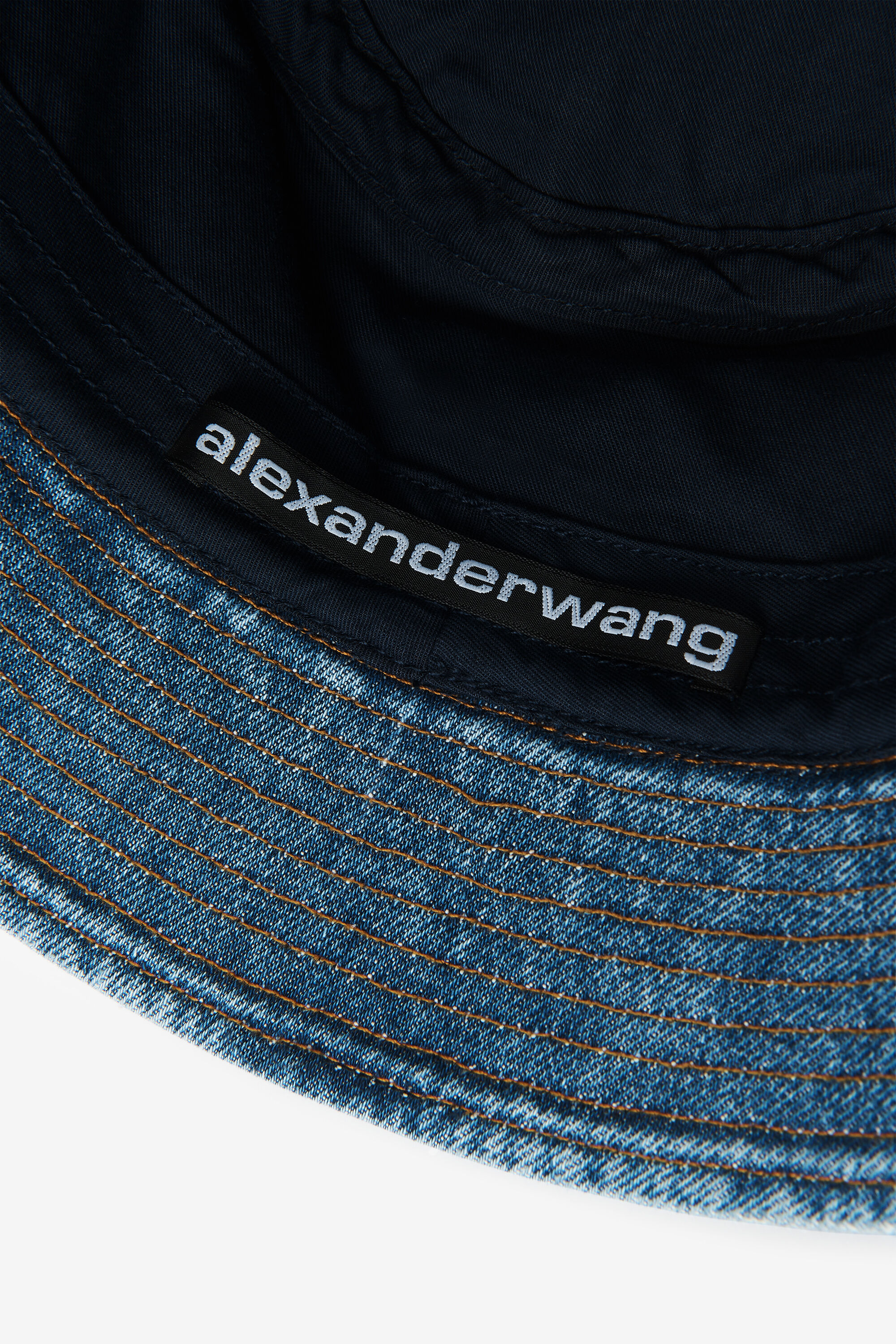 alexanderwang アレキサンダーワング デニム エンボス バケットハット 