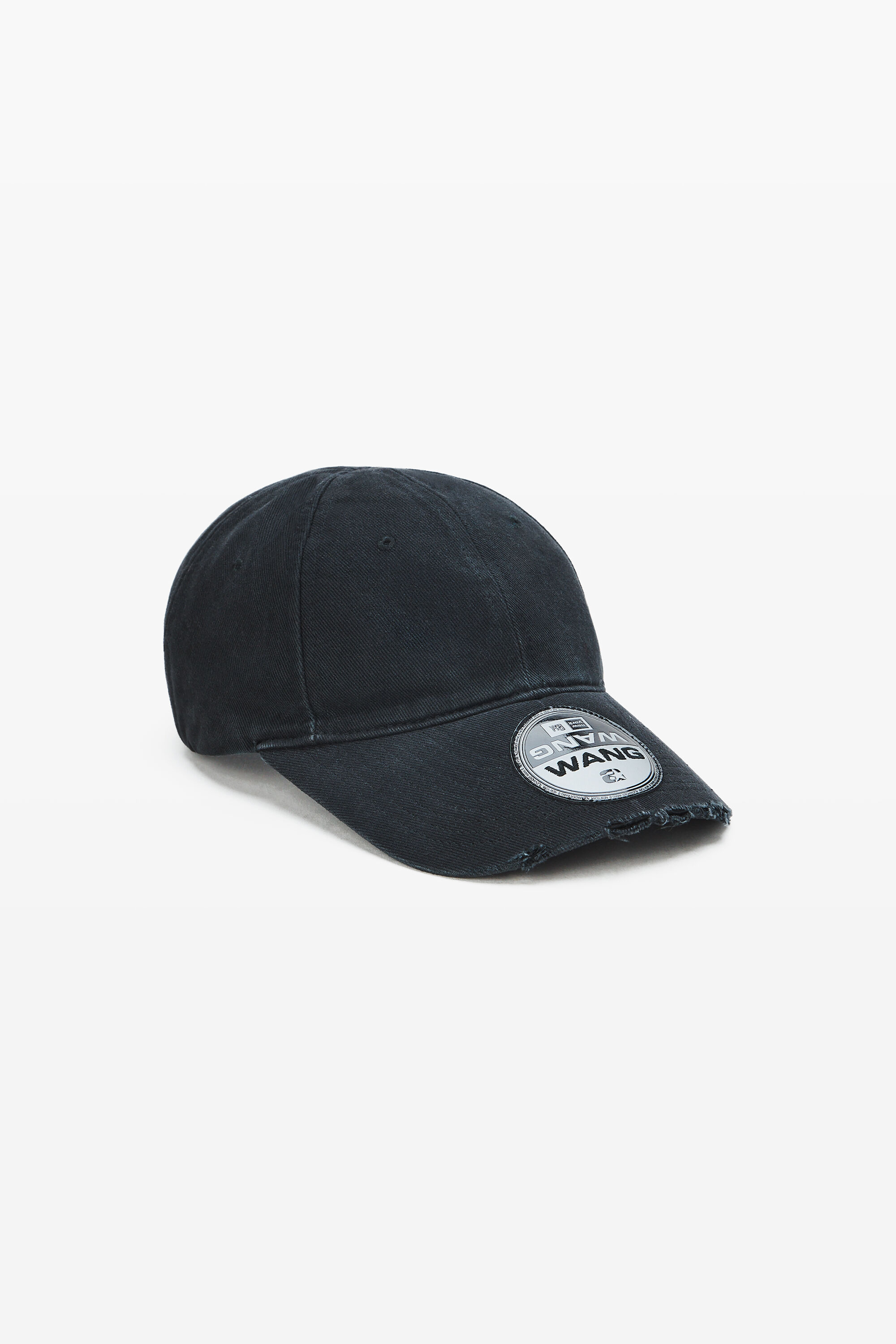 alexander wang アレキサンダーワン 帽子 キャップ alexanderwang アレキサンダーワング ロゴステッカー ディストレスド