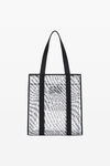 THE FREEZE LARGE TOTE IN LOGO MESH