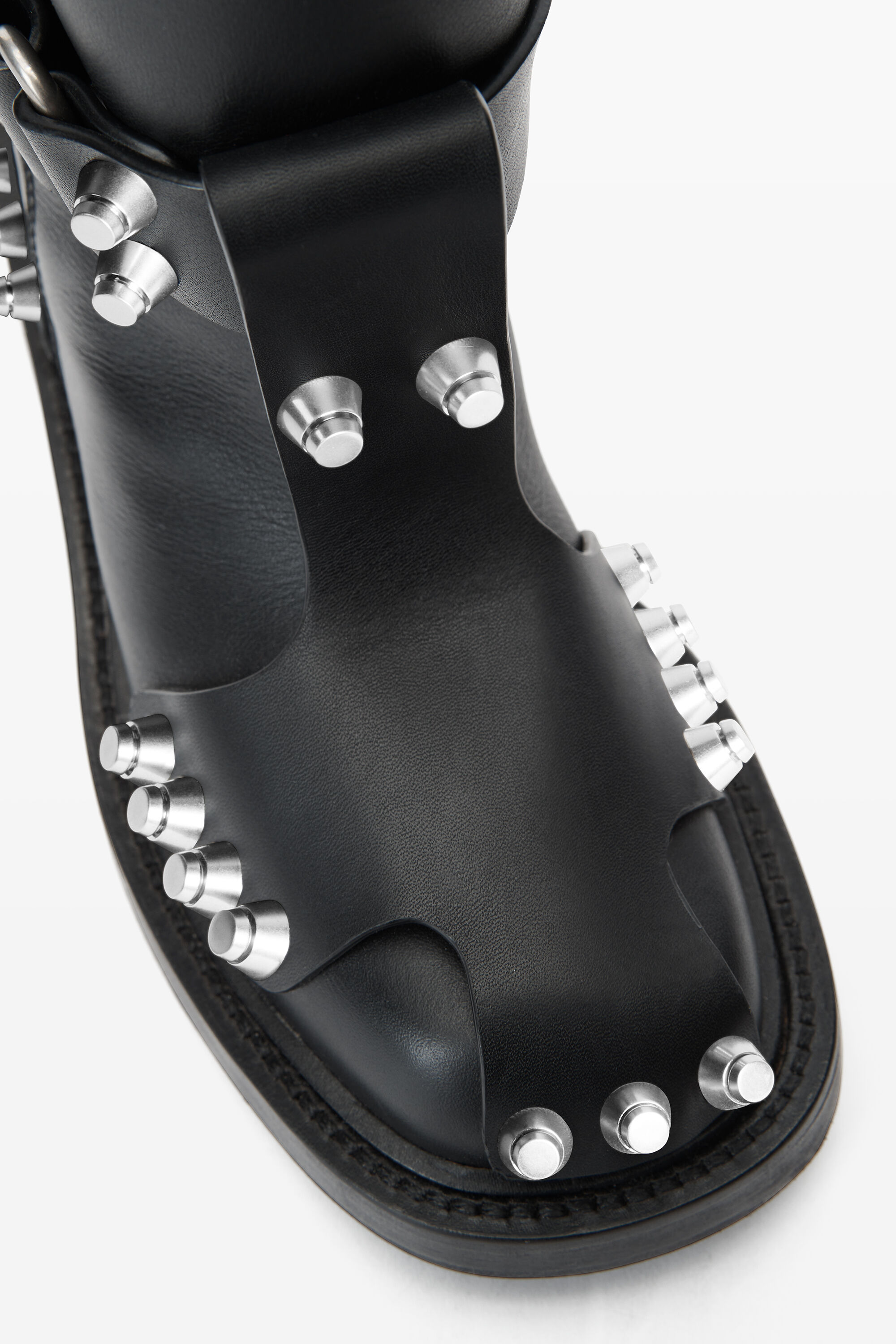 【Alexander Wang】Dixon バックル スタッズ サンダル Alexander Wang - Dixon Buckle Sandals | HBX - Globally