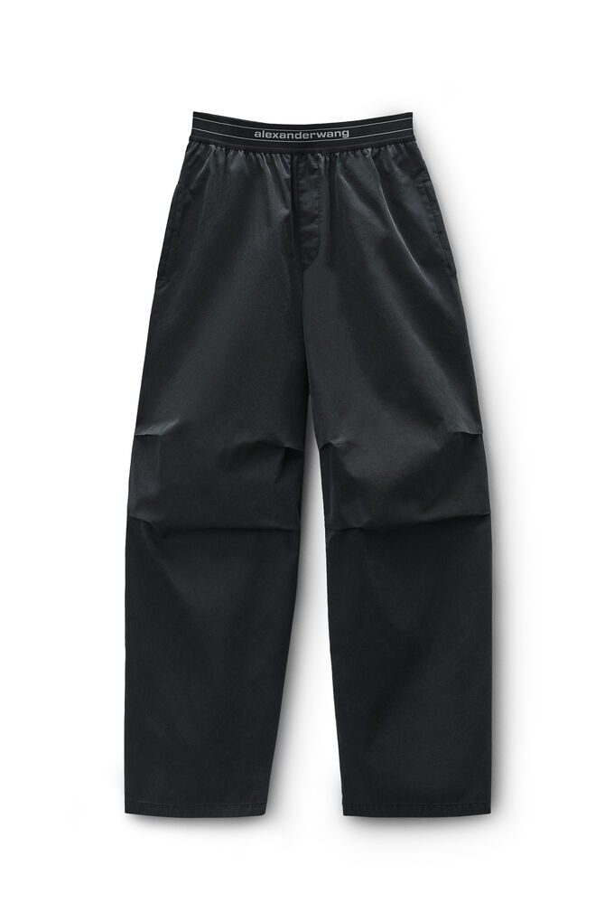 Alexander Wang 블랙 치노 아티큘레이티드 팬츠