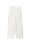 WIDE LEG JEAN IN TWILL DENIM
