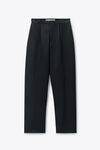Alexander Wang black 黑色羊毛马海毛修身长裤
