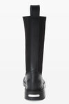 Alexander Wang black detroit sock boot