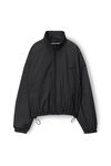 alexander wang 尼龙条纹教练运动夹克 midnight