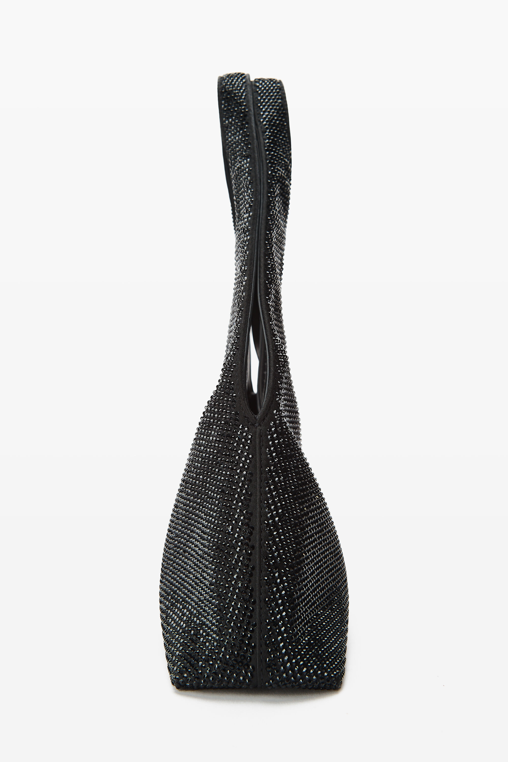 PIKE CRYSTAL MINI BAG in BLACK | alexanderwang®