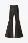 FLARED PANT IN LEATHER