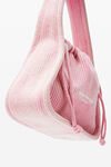 Alexander Wang washed pink light pink small ryan bag