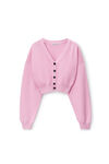 Alexander Wang pink lavender long sleeve cardigan with v neck