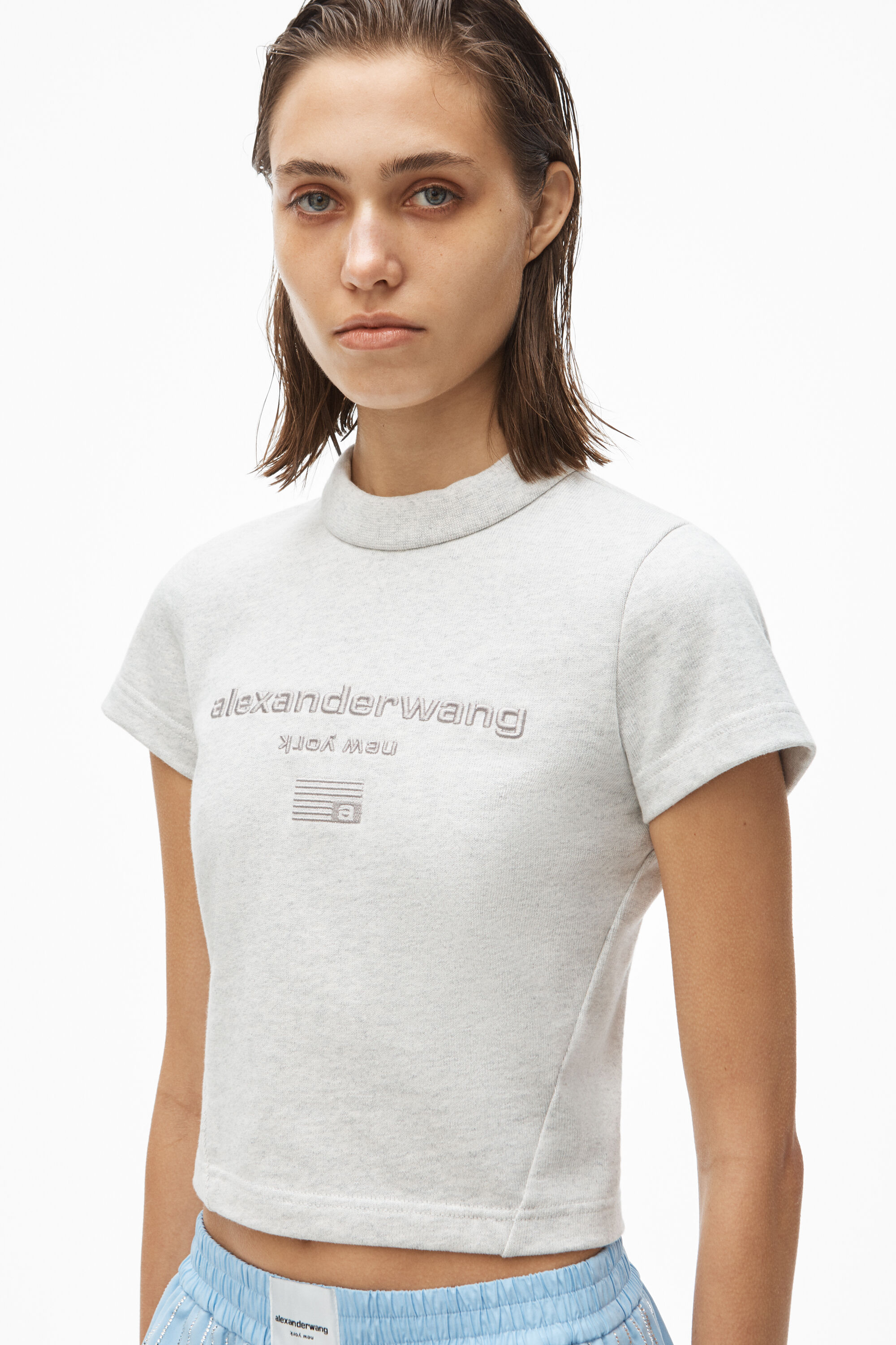 alexanderwang アレキサンダーワング コットン スキューバ トップス 