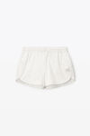 alexander wang 尼龙马拉松短裤 white