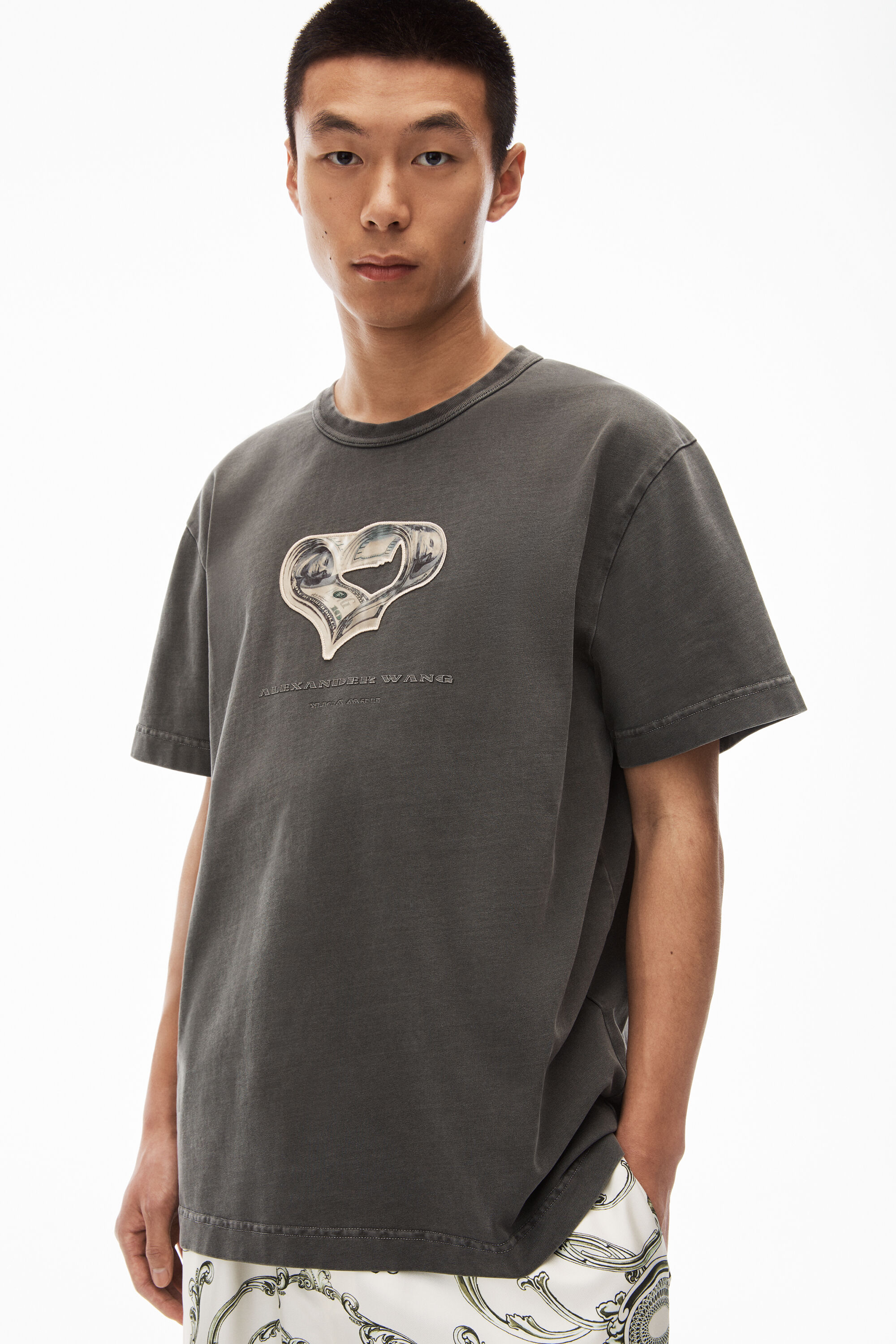 国内希少！ユニーク【alexanderwang】we love customer T-shirt Pink 'We Love Our Customers' T-Shirt by Alexander Wang on Sale