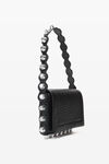 Alexander Wang black 斜挎肩带 roz 皮革钱包