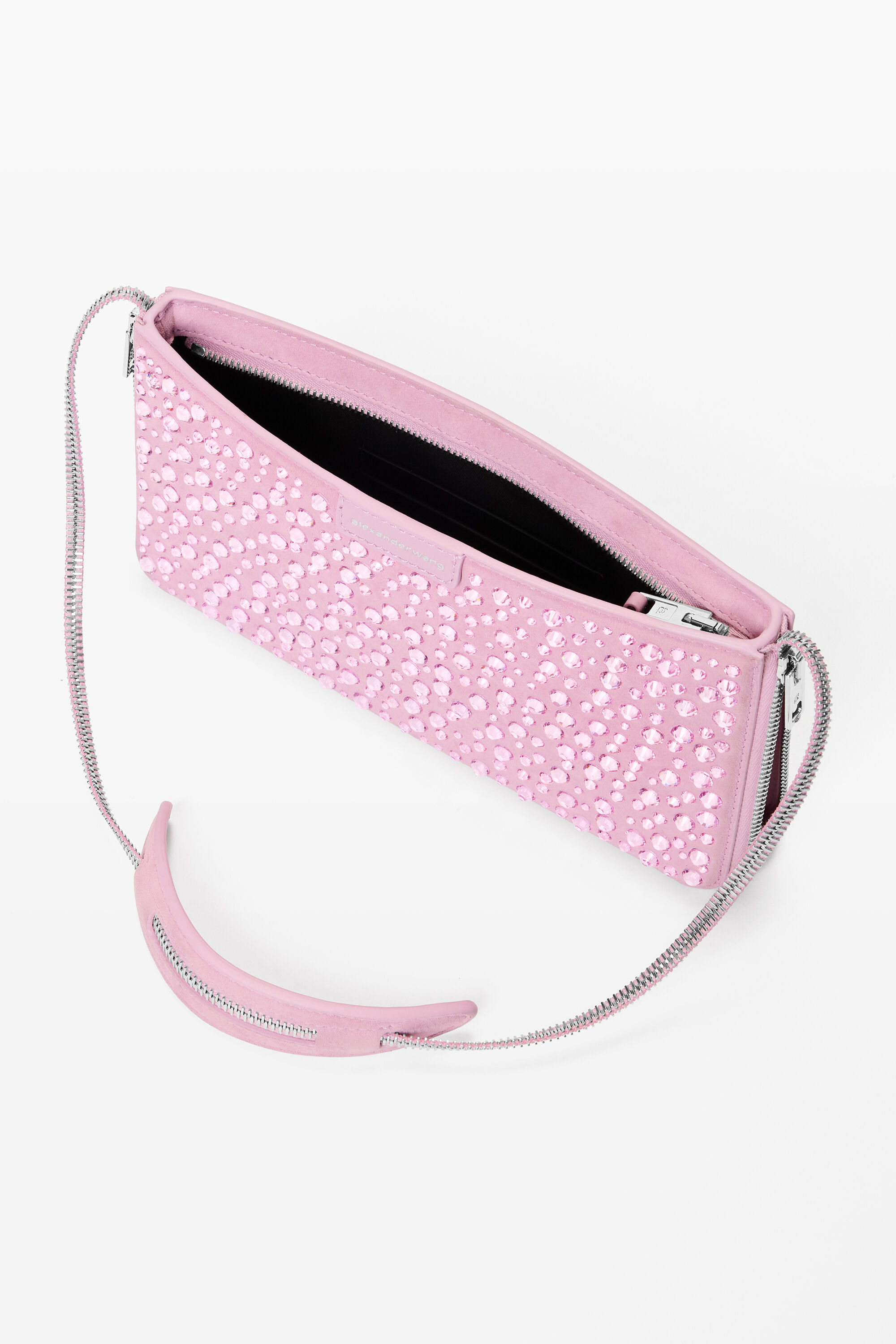 siren crystal mini bag in LIGHT PINK | alexanderwang®