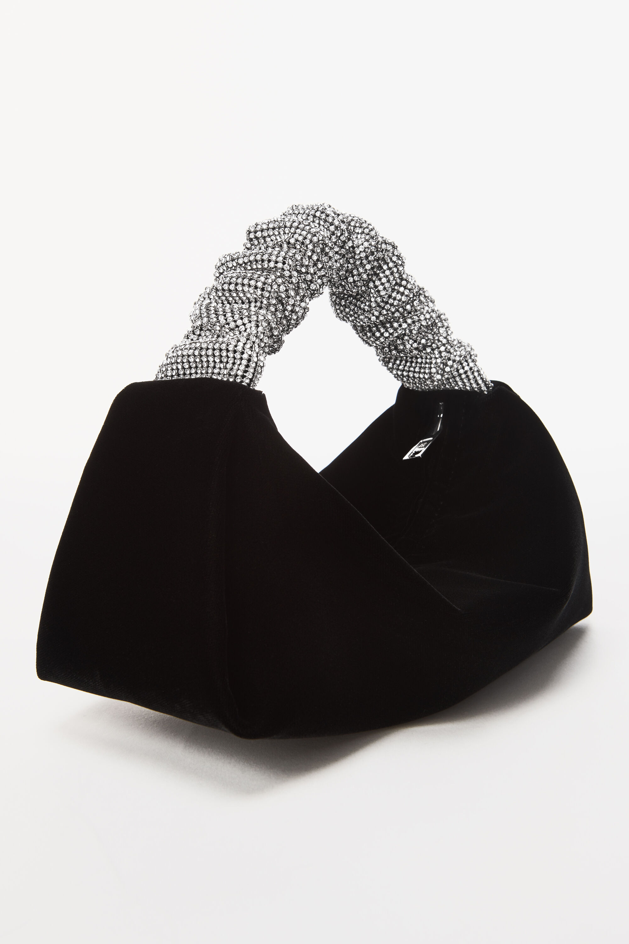 alexanderwang アレキサンダーワング SCRUNCHIE ベルベット ミニバッグ ...