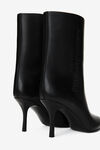 alexander wang delphine ankle boot in leather black