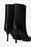 alexander wang delphine 皮革踝靴 black