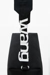 alexander wang heiress sport shoulder bag in nylon black