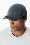 Alexander Wang washed asphalt distressed logo baseball cap