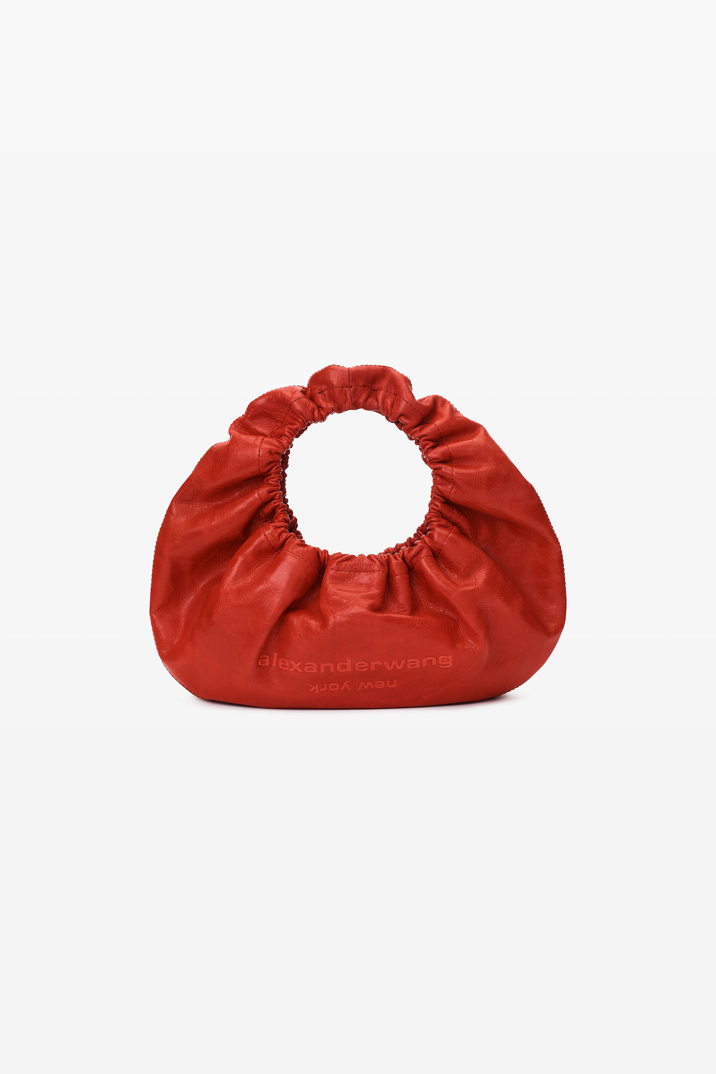 Crescent Chain Designer Crossbody Bag: Red Fringe Handbag – Thale Blanc