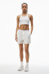 Alexander Wang white boxershorts aus baumwolle
