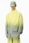 Alexander Wang silver/yellow 反光运动夹克
