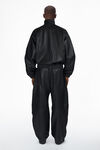 Alexander Wang black primal 羔羊皮运动夹克