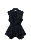 Alexander Wang black black pre-styled cotton shirtdress