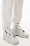 alexander wang aw hoop 闪光运动鞋 silver