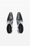 Alexander Wang black toni 85mm ankle boot in leather